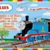 Invitación cumpleaños Thomas y sus amigos #01-0