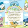 Invitación cumpleaños Mickey Baby y sus amigos #01 | Digital Imprimible