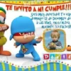 Invitación cumpleaños Pocoyo #06-0