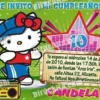 Invitación cumpleaños Hello Kitty #07-0
