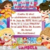 Invitación cumpleaños Bratz #01-0