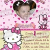 Invitación cumpleaños Hello Kitty #02-0
