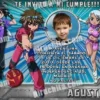 Invitación cumpleaños Bakugan #4-0