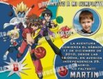 Invitación cumpleaños Bakugan #5-0