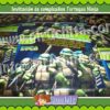 Invitación cumpleaños Tortugas Ninja #01-1677