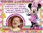 Invitación cumpleaños La Casa de Mickey #10-0