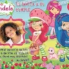 Invitación cumpleaños Tarta de fresa #03-0