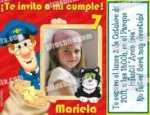 Invitación cumpleaños Pat el Cartero #03-0