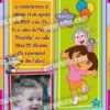 Invitación cumpleaños Dora la Exploradora #18-0