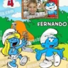 Invitación cumpleaños Los Pitufos #03-0