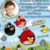 Invitación cumpleaños Angry Birds #04-0