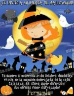 Invitación fiesta de Halloween #03-0