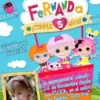 Invitación cumpleaños Lalaloopsy #02-0