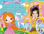Invitación cumpleaños Princesas #03-0