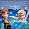 Invitación cumpleaños Frozen #12-0
