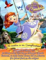 Invitación cumpleaños La Princesa Sofía #04-0