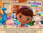 Invitación cumpleaños La Doctora Juguetes #02-0