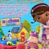 Invitación cumpleaños La Doctora Juguetes #04-0