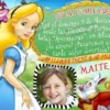 Invitación cumpleaños Alicia en el País de las Maravillas #02-0