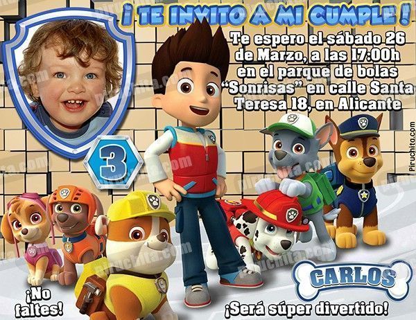 Nmeros De Cumpleaos De La Patrulla Canina Stickers De Paw Nmeros De Cumpleaos De La Patrulla Canina Stickers De Paw