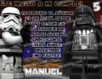 Invitación cumpleaños Lego Star Wars #06-0