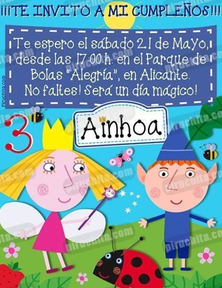 Invitación cumpleaños Peppa Pig #02 con Foto