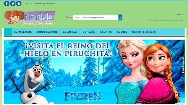 Tienda online piruchita magento