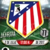 Invitación cumpleaños Fútbol - Atlético de Madrid | Digital Imprimible