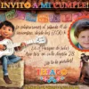 Invitación cumpleaños Coco #02 con Foto | Digital Imprimible