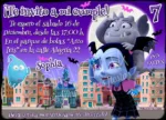 Invitación cumpleaños Vampirina #01 | Digital Imprimible