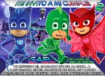 Invitación cumpleaños PJ Masks #03 | Digital Imprimible