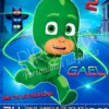 Invitación cumpleaños PJ Masks #04 | Digital Imprimible