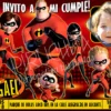 Invitación cumpleaños Los Increíbles #03 con Foto | Digital Imprimible