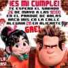 Invitación cumpleaños Rompe Ralph #01 | Digital Imprimible