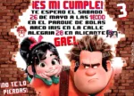 Invitación cumpleaños Rompe Ralph #01 | Digital Imprimible