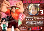 Invitación cumpleaños Rompe Ralph #02 con Foto | Digital Imprimible