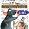Invitación cumpleaños Ratatouille #04 con Foto | Digital Imprimible