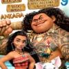 Invitación cumpleaños Vaiana (Moana) #06 | Digital Imprimible