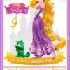 Invitación cumpleaños Enredados - Rapunzel #09 | Digital Imprimible