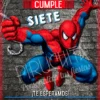 Invitación cumpleaños Spiderman #01 | Digital Imprimible
