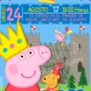 Invitación cumpleaños Peppa Pig #05 | Digital Imprimible