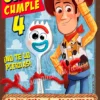 Invitación cumpleaños Woody y Forky, Toy Story | Digital Imprimible