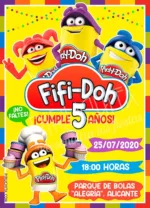 Invitación de Cumpleaños de Play-Doh