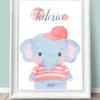 Piruchita Lamina Elefante Nombre