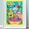 Lámina de Cumpleaños Bob Esponja, Patricio y Calamardo