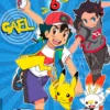 Invitación de cumpleaños de Pokemon - Ash y Go