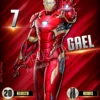 Invitación de cumpleaños de Iron Man