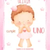 Invitación Cumpleaños de Niña - Corona