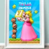 Lámina de Cumpleaños Princesa Peach