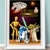 Lámina de Cumpleaños Star Wars